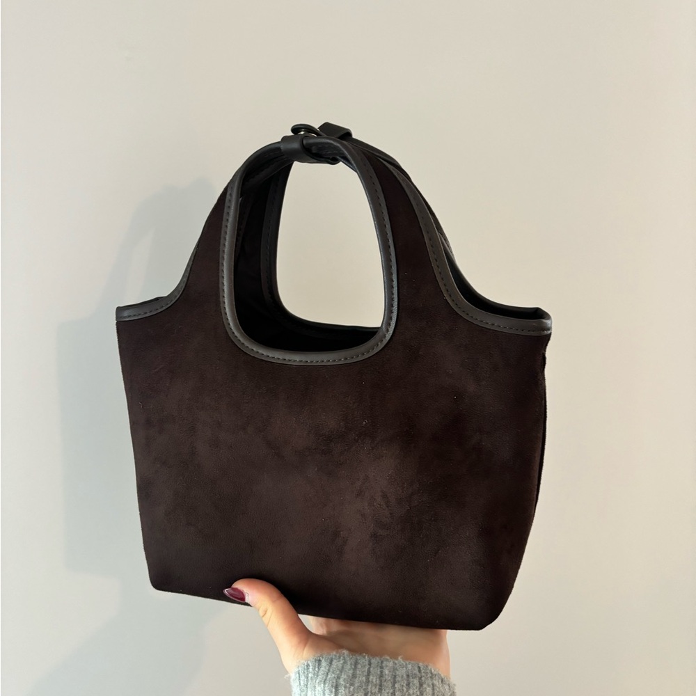 H&M Black Suede Baby Bag